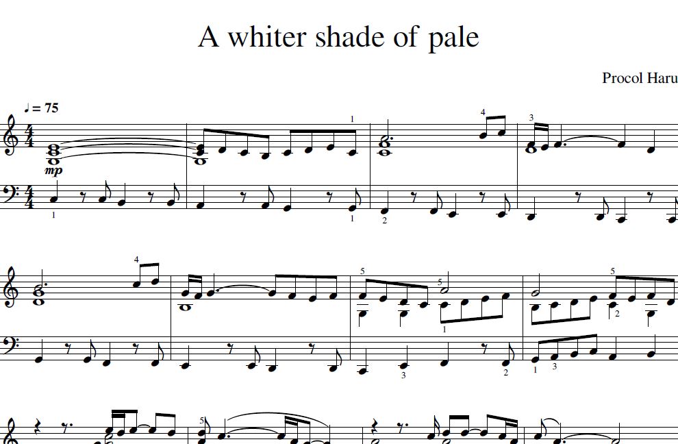 Partition piano sheet music / 
